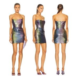THE NEW ARRIVALS BY ILKYAZ OZEL Jade Bustier Dress Sz 40 FR - 8/10 US
